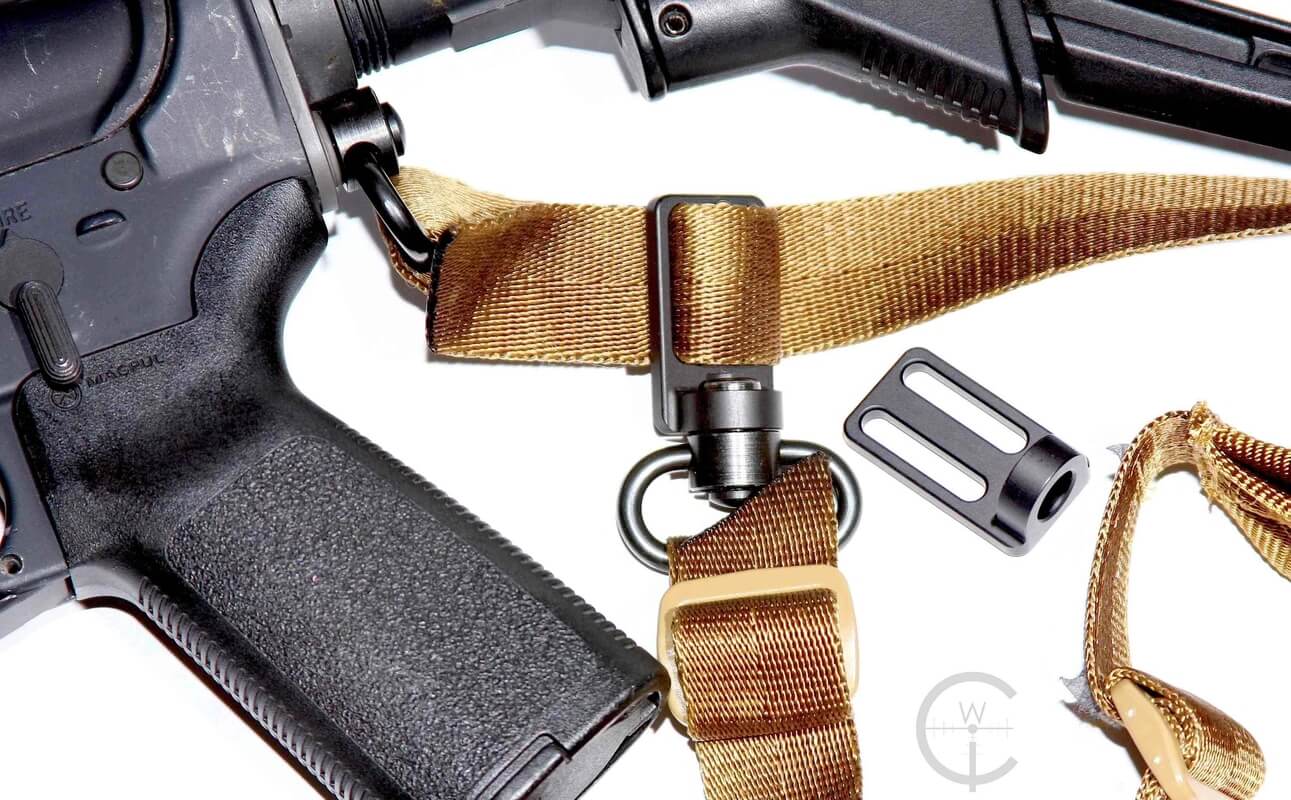 Alternative view of 2 To 1 Point Triglide - Convertible QD Sling Conversion Adaptor